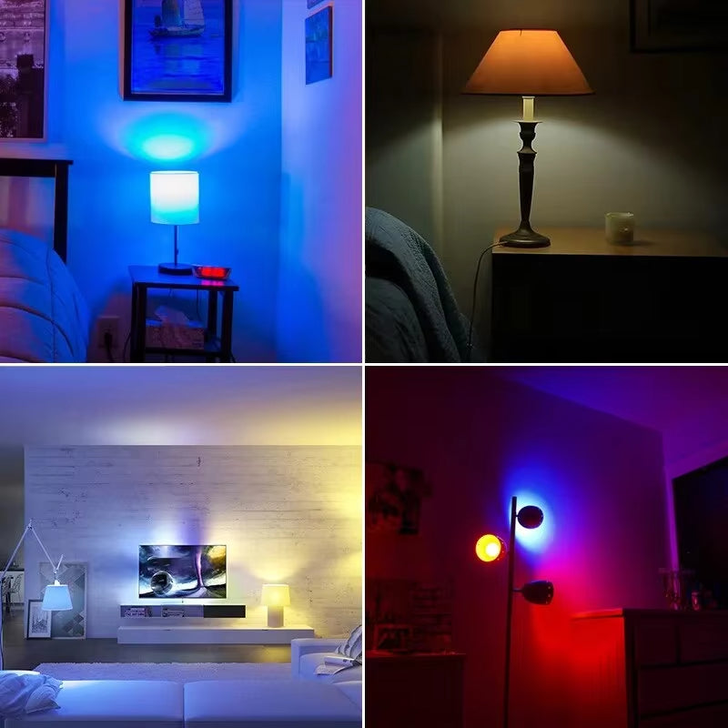 Smart Bulb E27 9W WiFi Bubble Dimmable LED Light